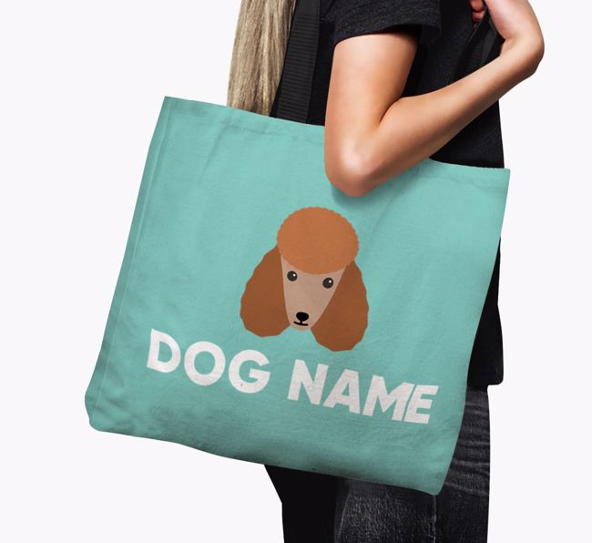 Personalized {dogsName} Icon Canvas Bag